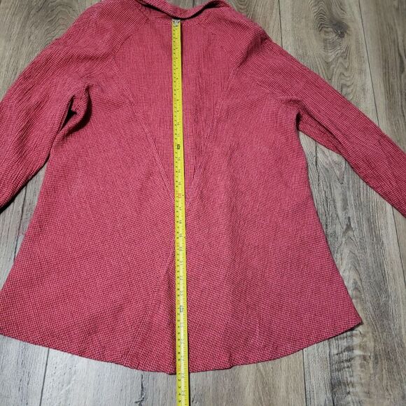 Vintage MILL VALLEY Clothing Co.  Swing Sailor Button Up Long‎ Sleeve Red SZ M - Picture 8 of 10